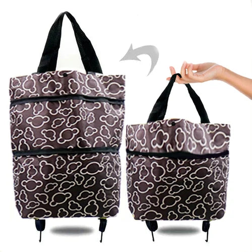 Foldable Shopping Trolley  Bag