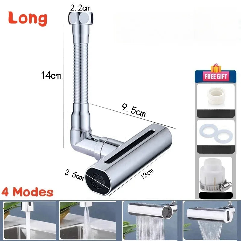 3 in 1 Waterfall Kitchen Faucet